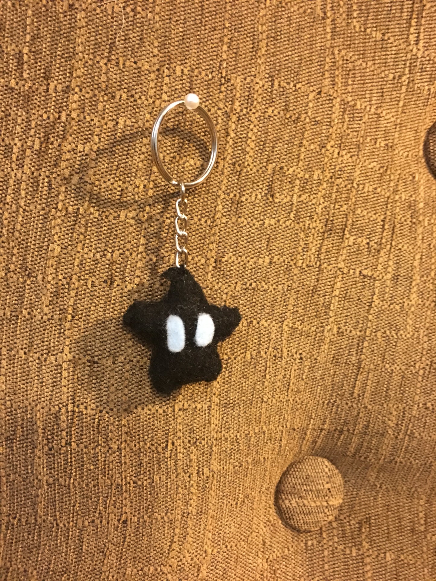 Mario Galazy Luma Star Keychains