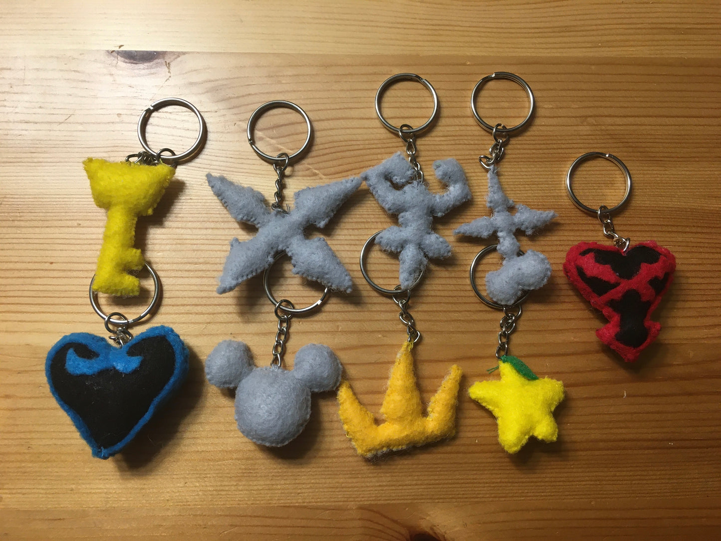 Kingdom Hearts Keychains