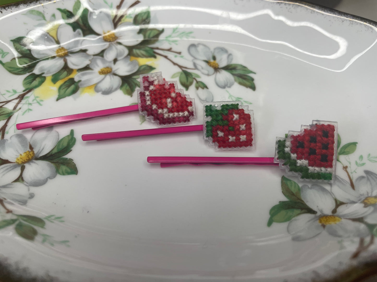 Pixel Fruit Pins (Small)