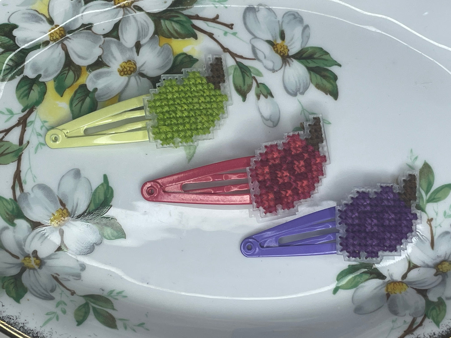 Pixel Fruit Pins (Medium)