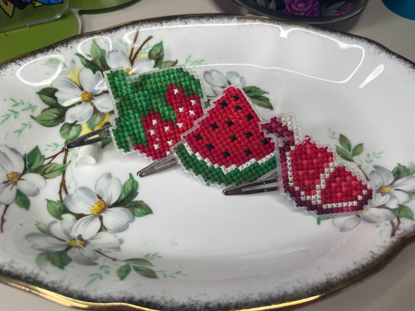 Pixel Fruit Pins (Large)