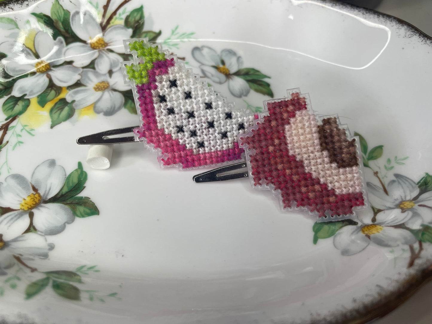Pixel Fruit Pins (Large)