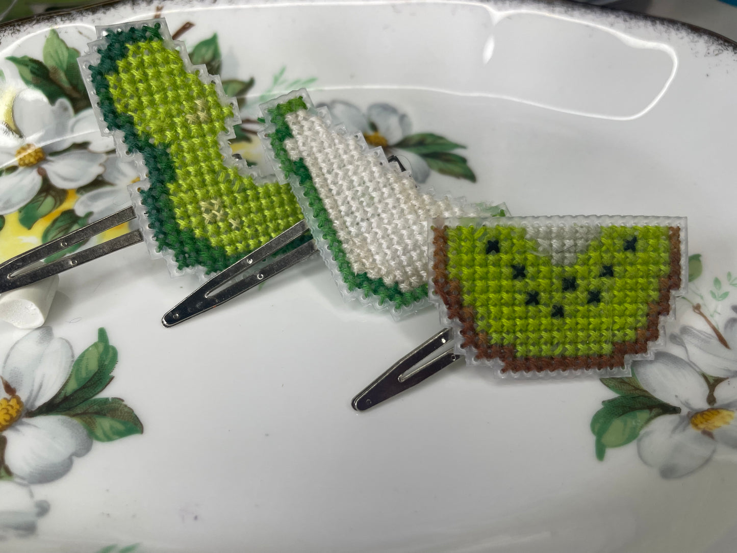 Pixel Fruit Pins (Large)