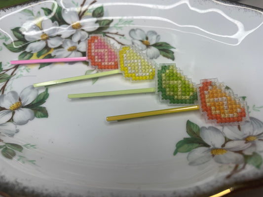 Pixel Fruit Pins (Small)