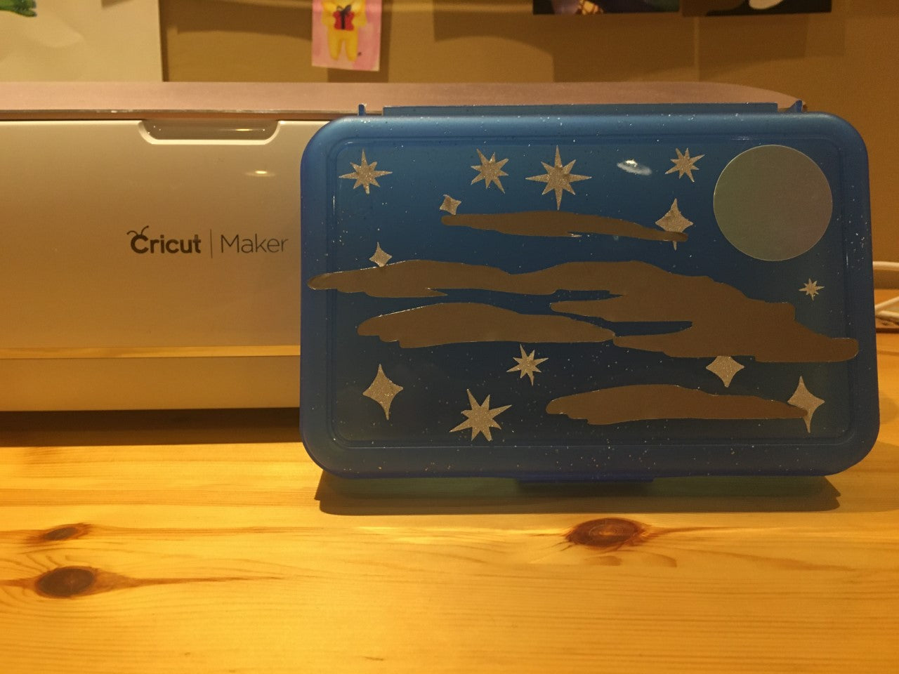 Night Sky Themed Pencil Case