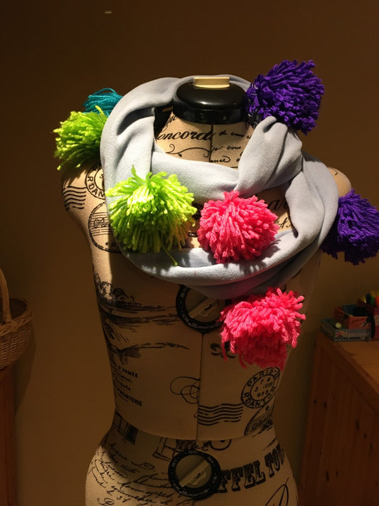 Pompom Scarves